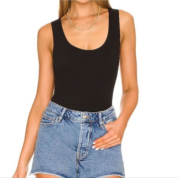 Good American scoop neck bodysuit, - Picture 3 of 9